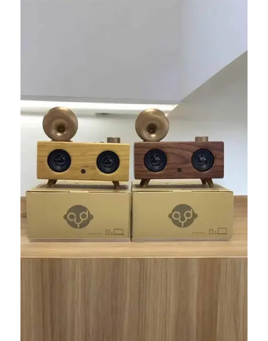 Çalar Radyo Müzik Kutusu Nostaljik Hoparlör Speaker