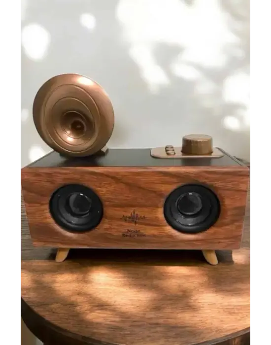 Çalar Radyo Müzik Kutusu Nostaljik Hoparlör Speaker