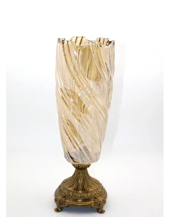 Cam Şamdan Tekli Model 3