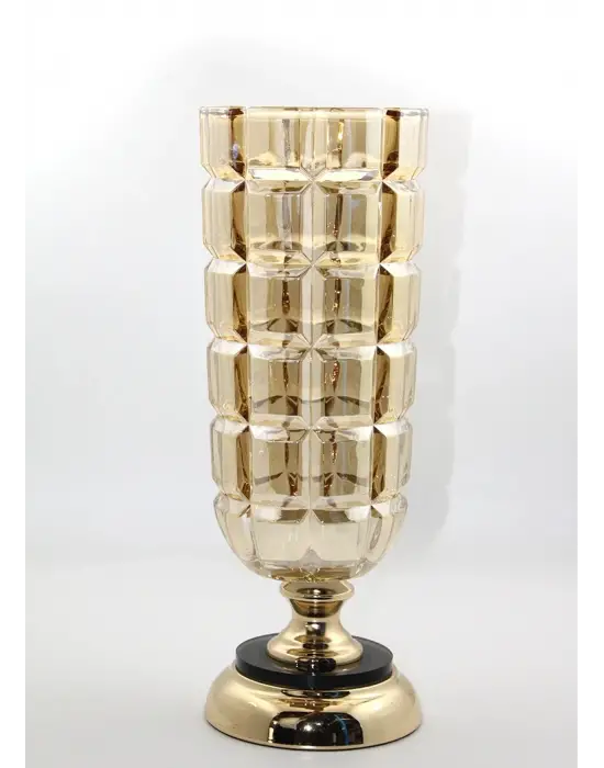 Cam Şamdan Tekli Model 4