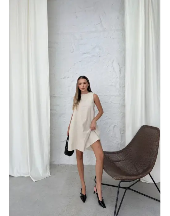 Çarpıcı Çan Kısa Elbise