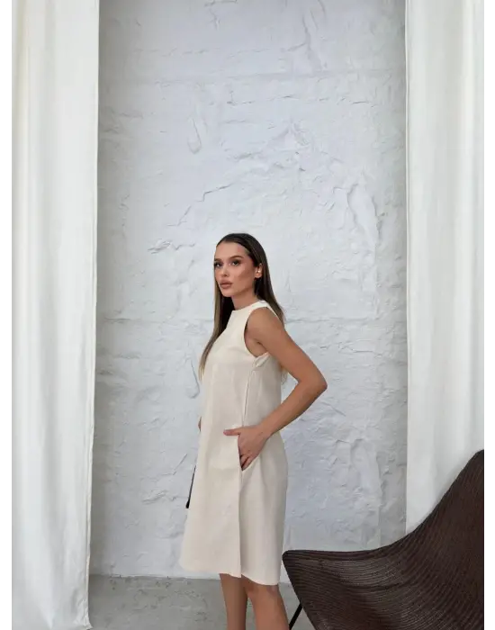 Çarpıcı Çan Kısa Elbise