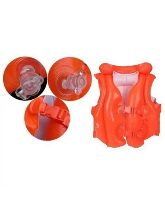 Omarı Yüzmeyi Sevenler İçin Kırmızı Can Yeleği