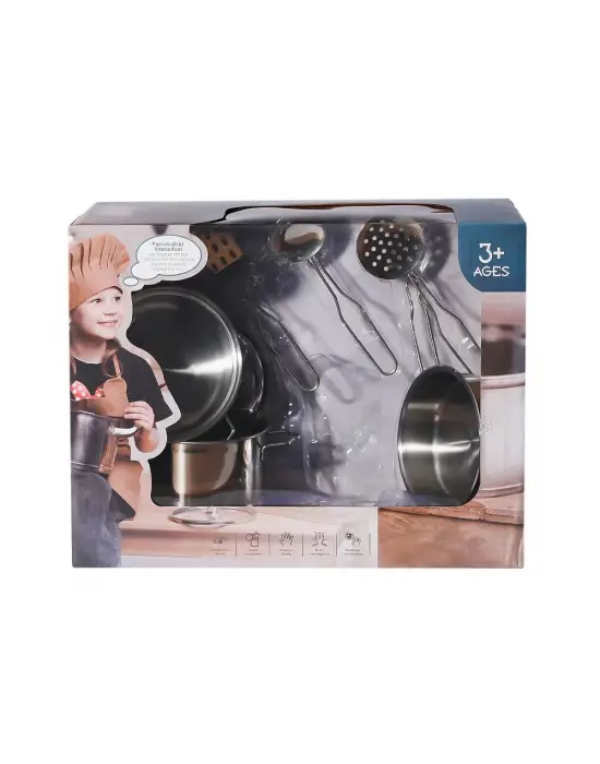 Omarı Modern Tasarımlı Metal Mutfak Seti