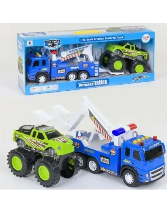 Omarı Sesli ve Işıklı Çekici Kamyon Modeli