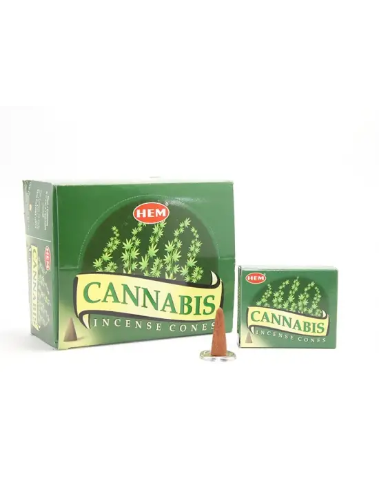 Cannabis Aromalı Konik Tütsü