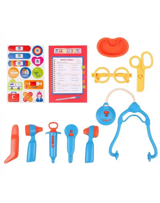 Omarı Çantalı Doktor Oyun Seti - Eğlenceli ve Eğitici Oyuncak