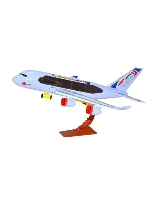 Omarı Eğlenceli Işıklı Sesli Uçak Oyuncak