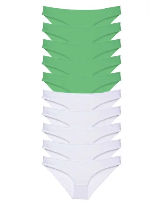 Çarpıcı Eko Set Kadın Likralı Slip