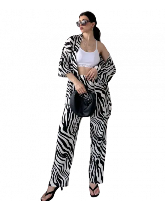 Çarpıcı Kimono Alt Üst Takım