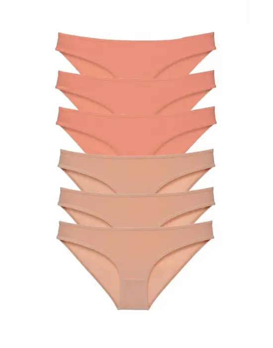 Çarpıcı Likralı Kadın Slip Külot