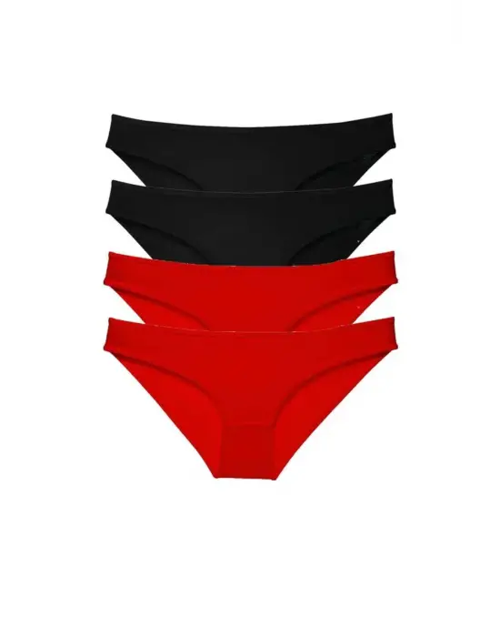 Çarpıcı Likralı Kadın Slip Seti