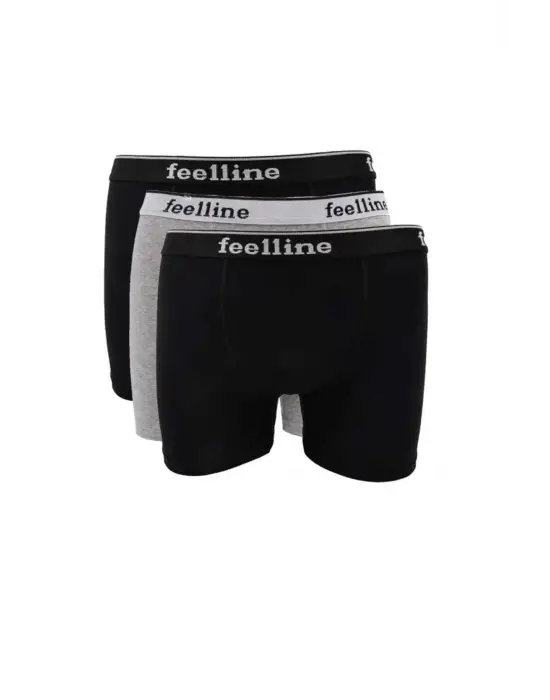 Çarpıcı Pamuklu Likralı Erkek Boxer