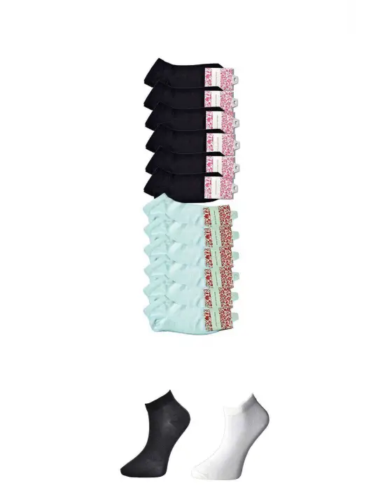 Omarı Şık ve Çekici Bilek Çorap Seti 12 Adet