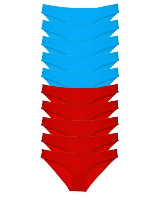 Çarpıcı Süper Eko Set Kadın Slip Kılot