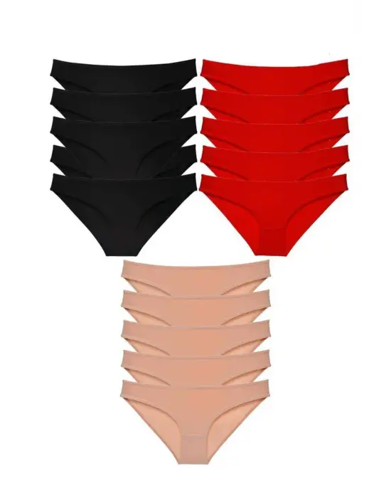 Çarpıcı Süper Eko Set Kadın Slip Külot