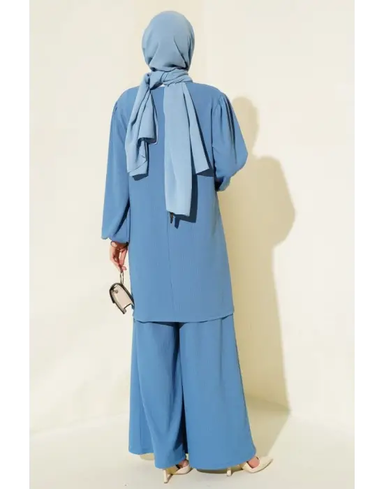 Çarpıcı Tunik Pantolon Alt Üst Takım