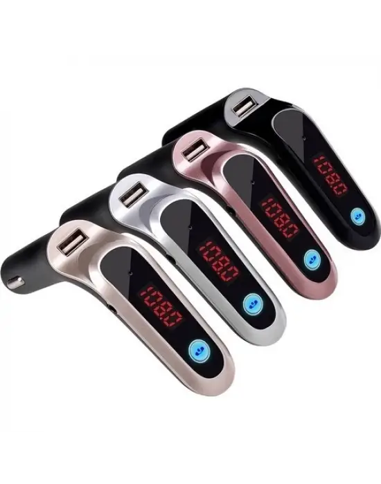 Omarı Araç Kiti Bluetooth Hafıza Kartlı Mp3 Fm Transmitter