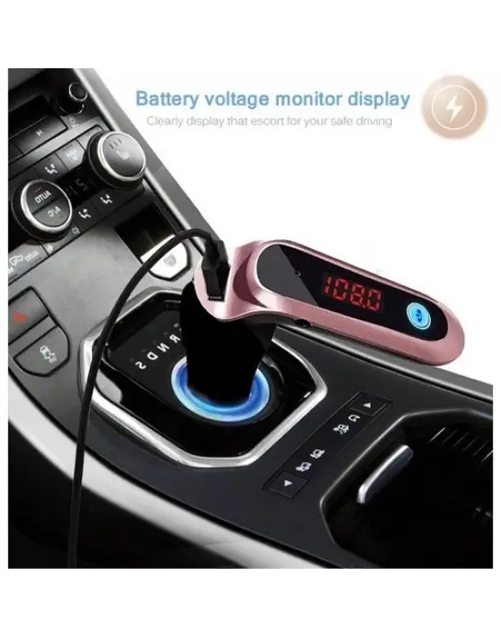 Omarı Araç Kiti Bluetooth Hafıza Kartlı Mp3 Fm Transmitter