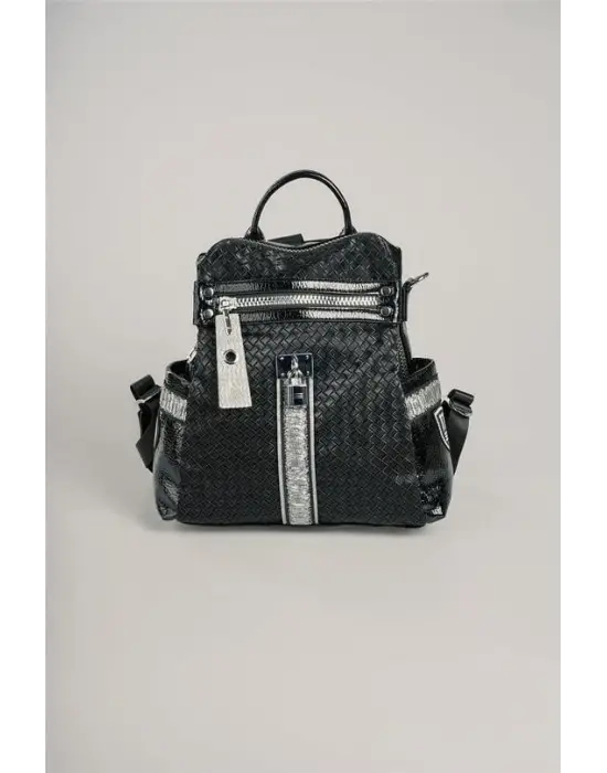 Cary Siyah Cilt Kol Ve Sırt Çantası