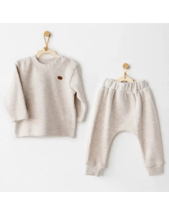 Casual 2li Takım Beige