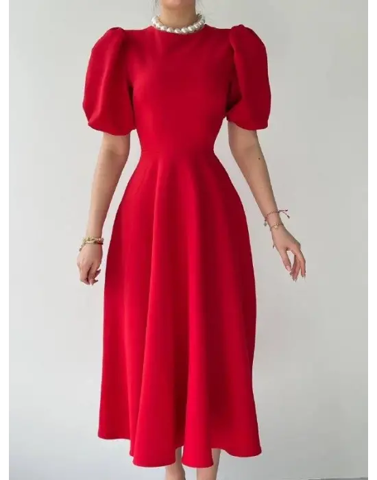 Catania Balon Kol Elbise