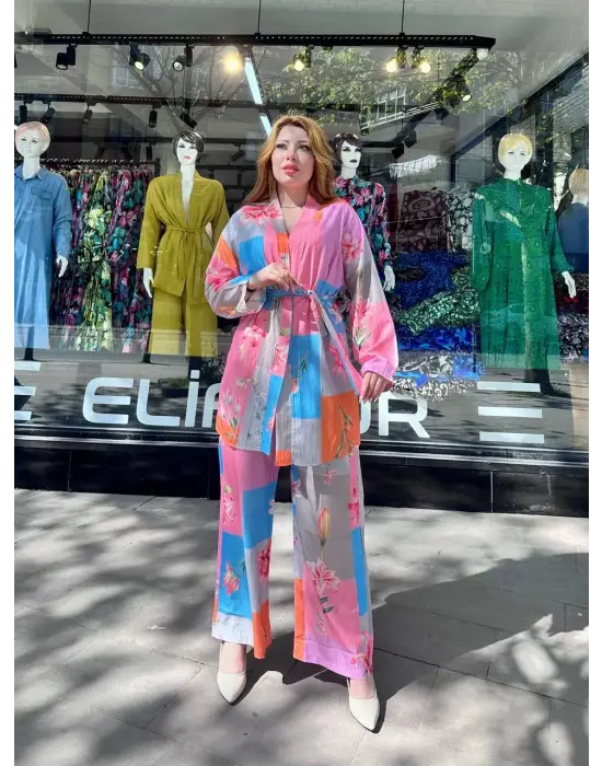 Göz Alıcı Baskılı Takım