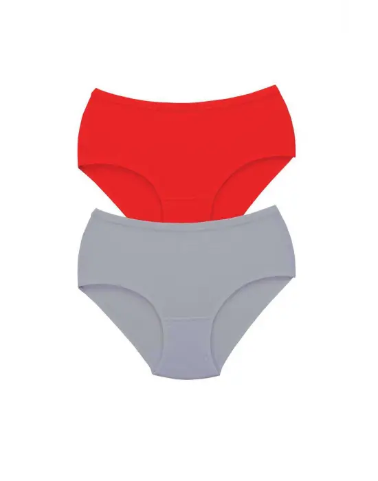 Omarı Yüksek Bel Kalın Lastik Külot Seti