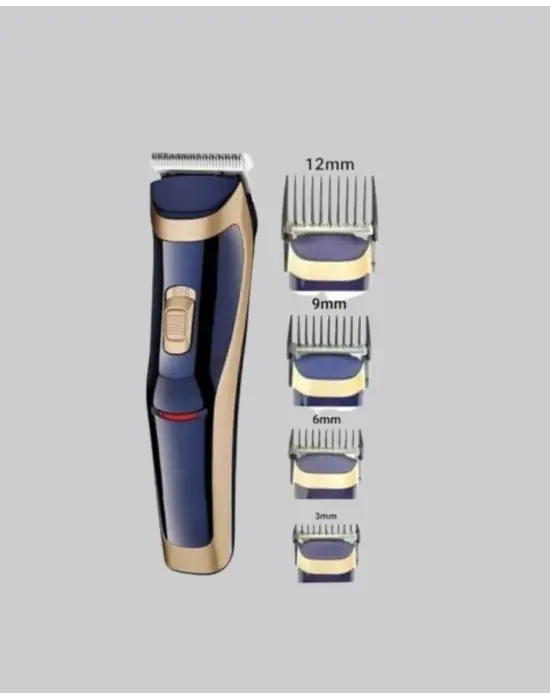 Çelik Bıçaklı Unisex Şarjlı Tıraş Makinesi – Sessiz Motor, Kablosuz Ve Ayarlanabilir