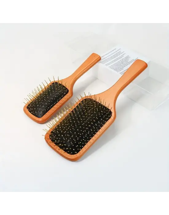 Çelik İğne Uçlu Bambu Tarak 25.5cm 12li Paket