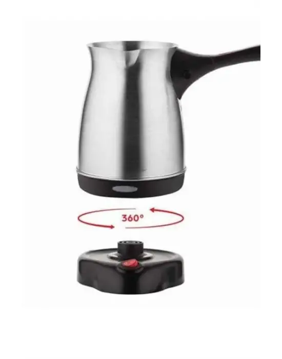 Çelik Kahve Makinesi Cezve 800 Watt Paslanmaz Çelik Türk Kahvesi Makinesi