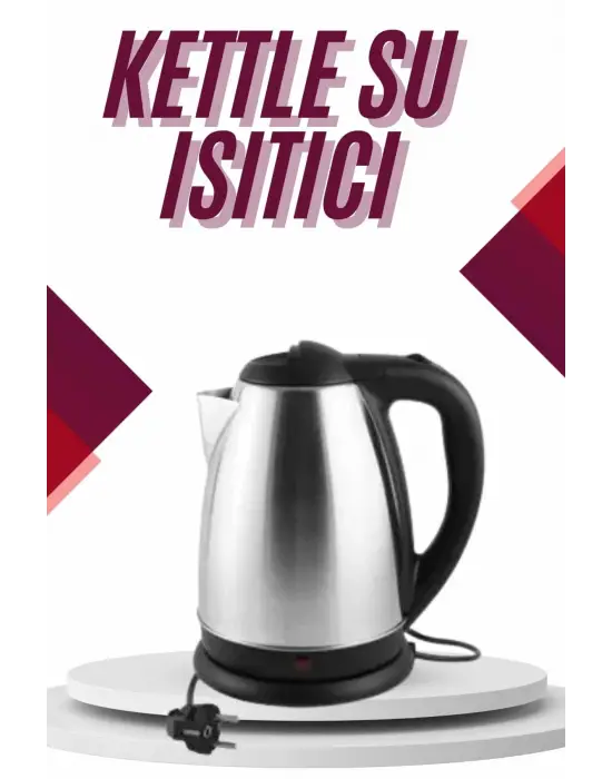 Çelik Su Isıtıcı Kettle Dayanıklı Paslanmaz Çelik Uzun Ömürlü