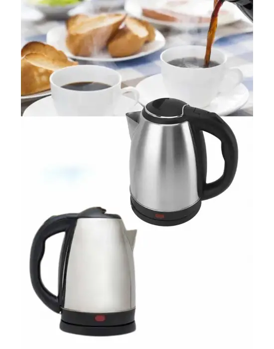 Çelik Su Isıtıcı Kettle Dayanıklı Paslanmaz Çelik Uzun Ömürlü