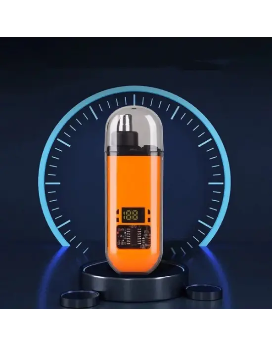 Cep Çakmak Model Usb Şarjlı Burun Kulak Yanak Kıl Tüy Temizleme Makinesi