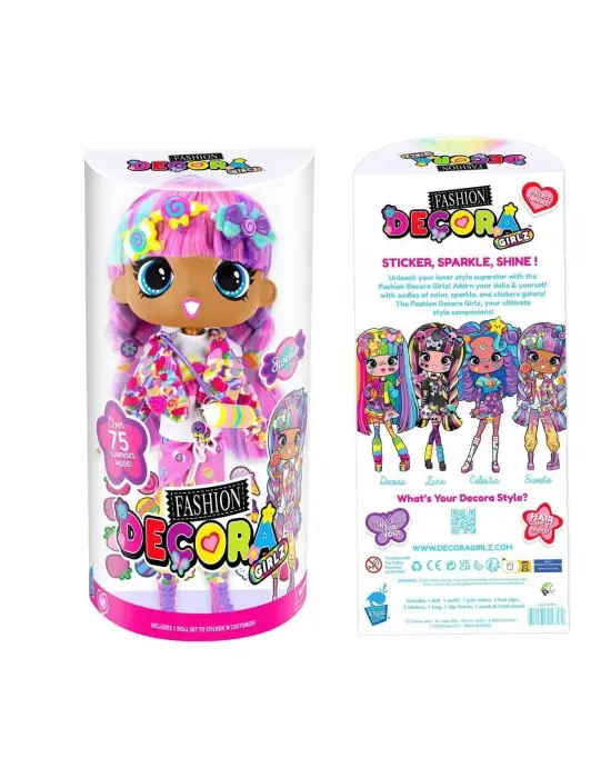 CEP D1001 Decora Girlz 28 cm Büyük Moda Bebek - Asorti