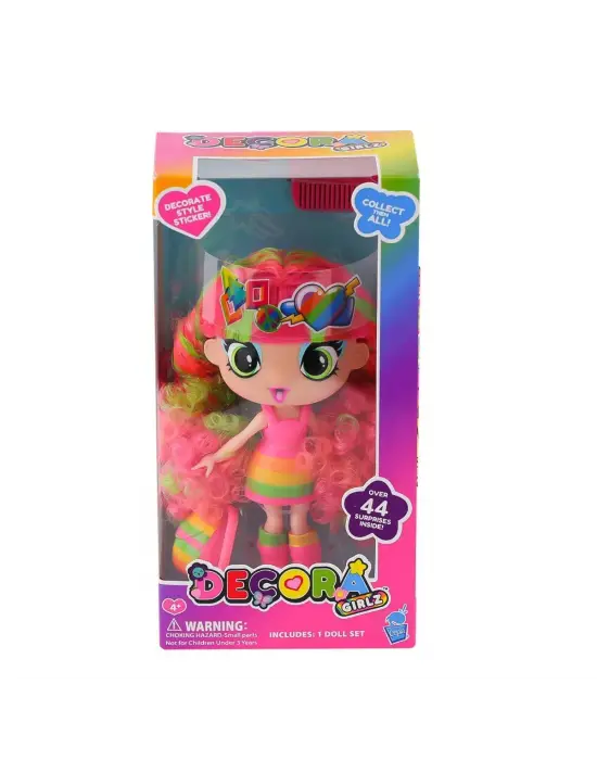 Omarı 13 cm Moda Bebek - Decora Girlz Cep D1019