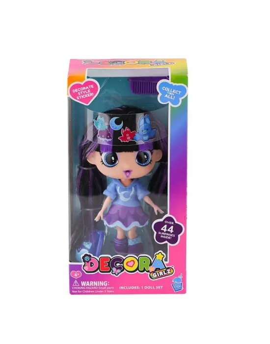 Omarı 13 cm Moda Bebek - Decora Girlz Cep D1019