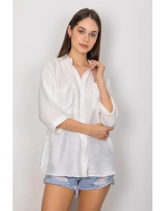 Modern Cepli Salaş Gömlek