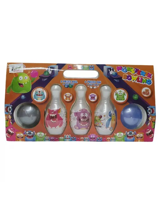 Omarı **Eğlenceli Canavar Desenli Vakumlu Cüzdan**