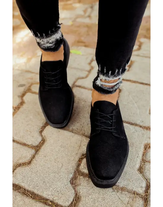 Omarı Premium Classic Lace Erkek Ayakkabı - Siyah