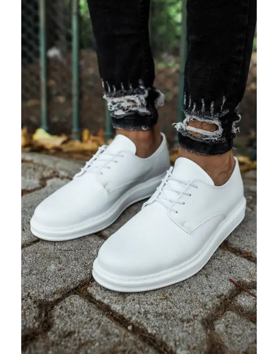 Modern Beyaz Erkek Ayakkabı