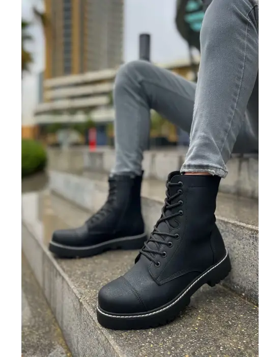 Omarı Dayanıklı Siyah Askeri Bot