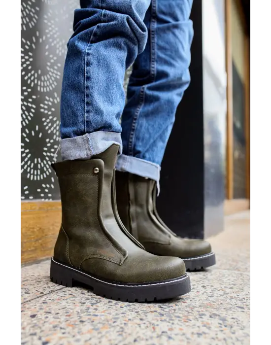 Omarı Outdoor Yürüyüş Botu HAKI