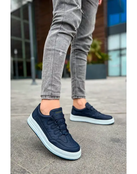 Omarı Lacivert C-Rey Erkek Ayakkabı