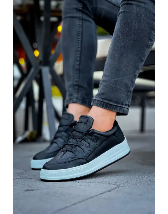 Omarı Yeni Nesil Siyah Erkek Casual Ayakkabı