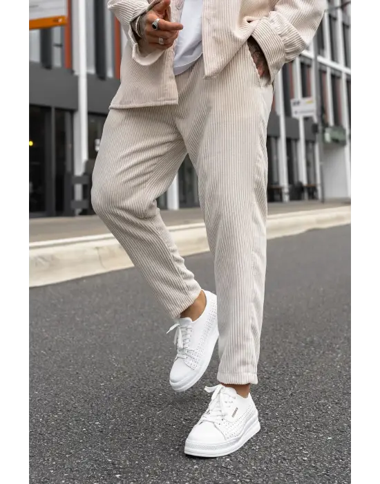 Modern Beyaz Erkek Ayakkabı