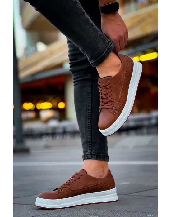 Göz Alıcı Erkek Ayakkabı Taba