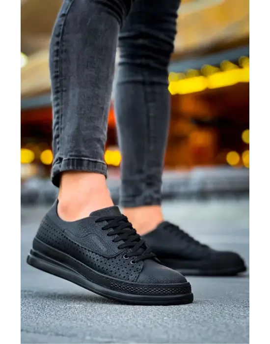 Omarı Siyah Erkek Cowboy Botu