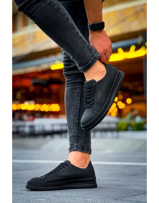 Omarı Siyah Erkek Cowboy Botu