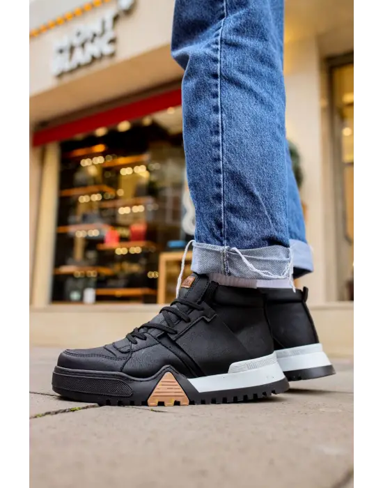 Omarı Ghost Line Erkek Bot - Siyah Renk Seçeneğiyle